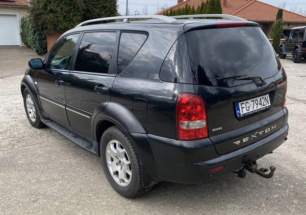 SsangYong REXTON cena 15900 przebieg: 310000, rok produkcji 2007 z Pełczyce małe 137
